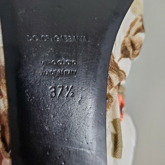 Dolce & Gabbana Ballerina Flat shoe size 37 1/2. - Picture 11 of 15
